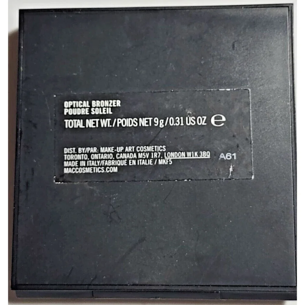MAC The Art of Powder Optical Bronzer Shade Medium Tan Limited Edition Unboxed